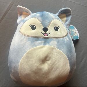 Squishmallows Faldette the Blue Arctic Fox 11" Stuffed Plush, Brand New with Tag